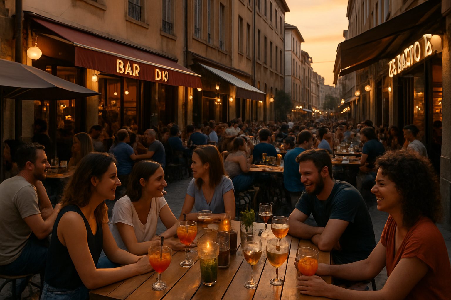 découvrez les meilleures adresses à lyon pour un apéro convivial et un afterwork réussi, entre bars tendance et spécialités locales.