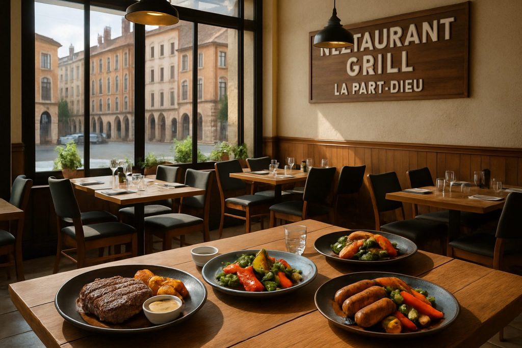 découvrez notre sélection des meilleurs restaurants grill à lyon part-dieu pour savourer des viandes grillées dans une ambiance conviviale. idéal gourmands et amateurs de grillades !