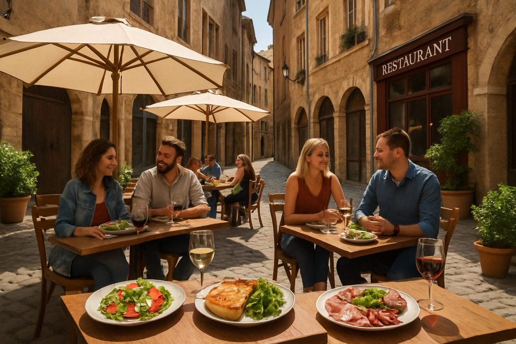 découvrez les meilleures adresses de restaurants avec terrasse à vieux lyon pour un déjeuner en plein air agréable et convivial au cœur de la ville.