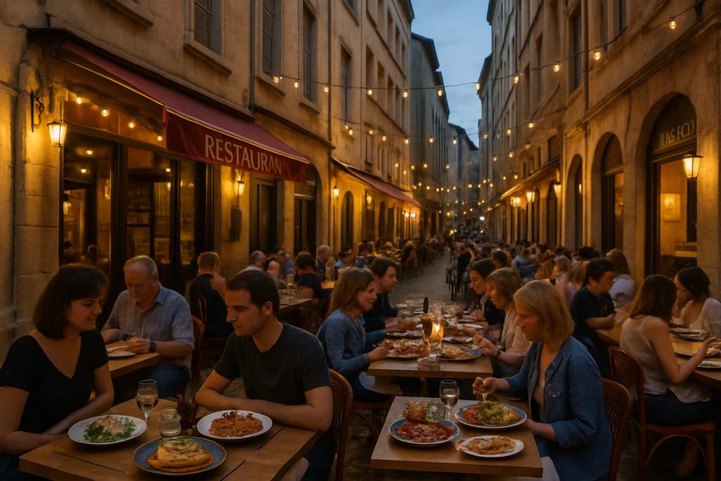 découvrez les meilleurs restaurants ouverts tard à lyon pour dîner après 22h en plein centre-ville. trouvez une table et profitez d'une soirée gourmande jusqu'à tard.