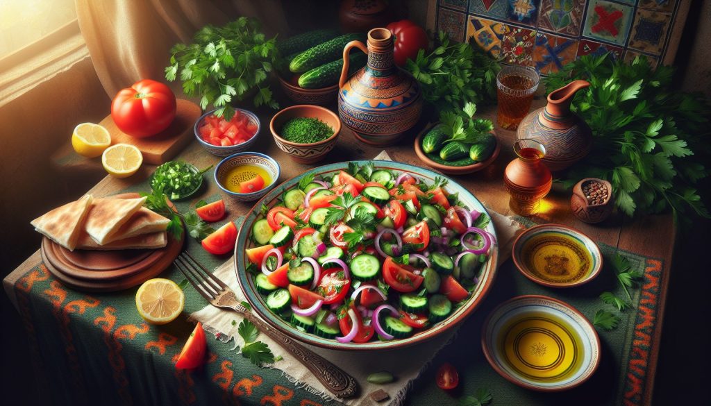 découvrez notre recette facile de salade libanaise authentique, fraîche et savoureuse, parfaite pour un repas léger et sain.